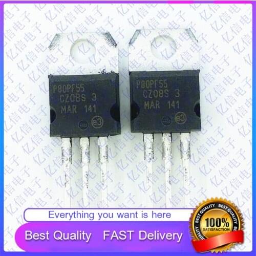 5Pcs/Lot New Original P80PF55 Field Effect Transistor P CHANNEL Good Quality