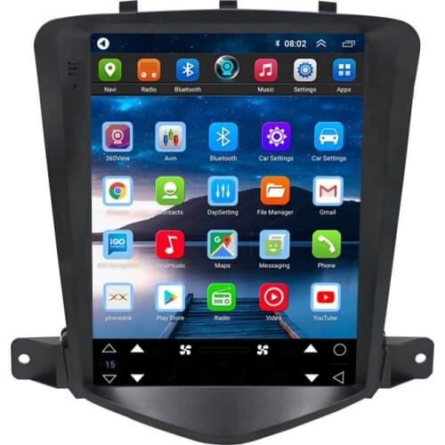 10.4" 8 core android 10 tesla style car radio auto stereo for Chevrolet Cruze 2006-2014 navigation GPS DVD Multimedia Player