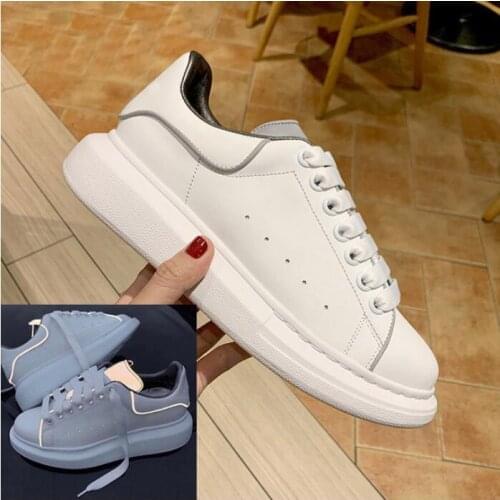 Designer Platform Shoes Women Luxury Brand Alexander Tenis Sneakers Casual Thick Bottom Shoes Zapatos De Mujer Big Size 44