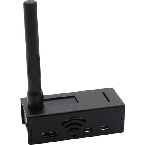 Jumbospot MMDVM Hotspot Support P25 DMR YSF + for Raspberry Pi +OLED +Antenna + Black Case +16G TF Card READY TO QSO
