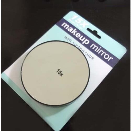 Mirror Compact & Magnifying Eye Lense Make Up Cosmetic Suction Cup 15X FREE SHIP