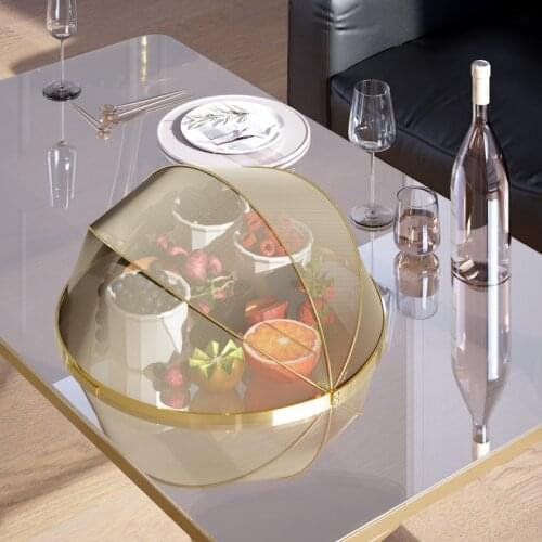 Food Cover Cover Anti Fly Folding Table Cover Food Leftovers Dust Cover Meal Cover Household