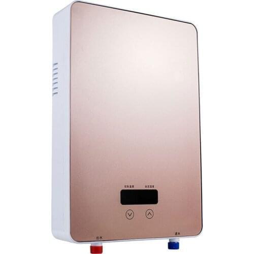 Instant electric hot water heater geyser system for shower or kitchen