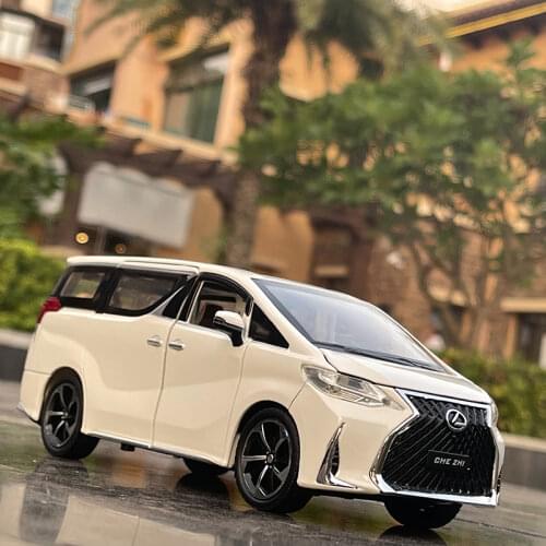 1:24 LEXUS LM Series LM300H Alloy Car Model Diecasts & Toy Metal Business Purpose Vehicles Model Simulation Collection Kids Gift