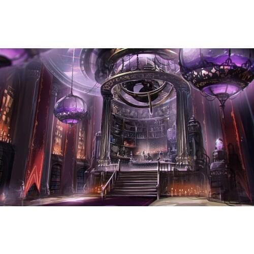 JMINE Div 5D Fantasy Library Lab Full Diamond Painting cross stitch kits art High Quality Scenic 3D paint by diamonds