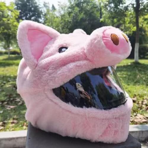 Plush Cover for Motorcycle Helmet Accessories Full Helmet Case Motorcycle De Motocicleta Kask Motorbike