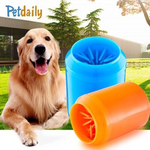 Portable Dog Paw Cleaner,Pet Foot Wash Cup,Silicone Pet Foot Washer for Small Medium large Dogs - Dog and Cat feet Grooming Tool