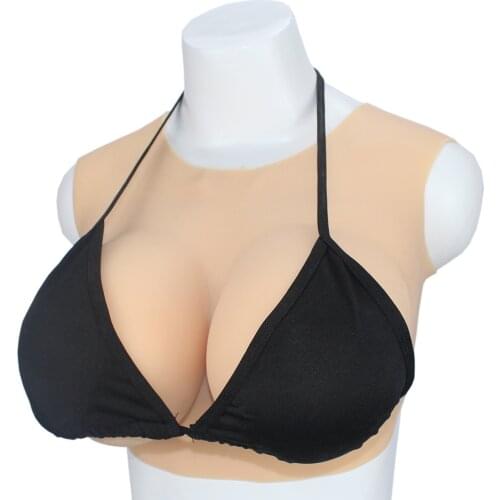 RAOPIN Realistic Fake Boobs Bodysuit Silicone Breast Forms Plate Tits Tetas For Crossdresser Shemale Transgender Cosplay drag s