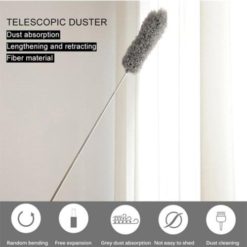 Adjustable Telescopic Bending Duster Brush Car Interior Vent Detailing Dust Removal Household Dusting Cleaning Brush Clean Tools