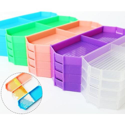 1 PC Large Capacity Big Drill Plate Plastic Tray Big Kits gift New DIY Diamond Painting Diamond Embroidery Accessories