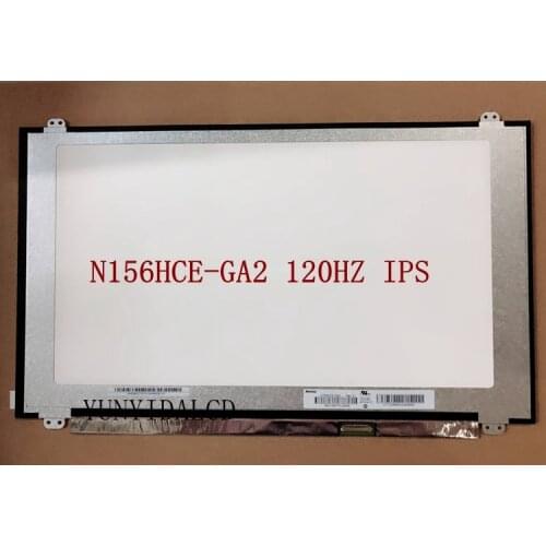 120hz 15.6" LED LCD Screen Exact N156HCE-GA2 IPS 1920x1080 FHD 72% NTSC eDP 30PINS Panel Replacement N156HCE GA2