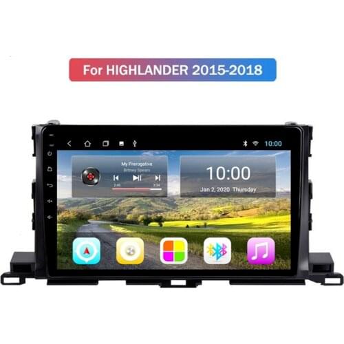 4G+32G Android 10.0 Car GPS Nagavition For TOYOTA HIGHLANDER/XU50 2014-2018 Series Radio With Wifi 4G AHD DSP CARPLAY