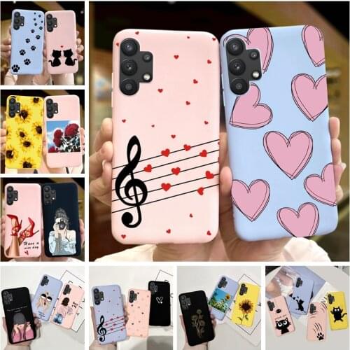 For Samsung Galaxy A32 Case Soft Silicone Printed TPU Back Cover For Samsung A32 5G SM-A326B A 32 SM-A325 Phone Cases 6.5"