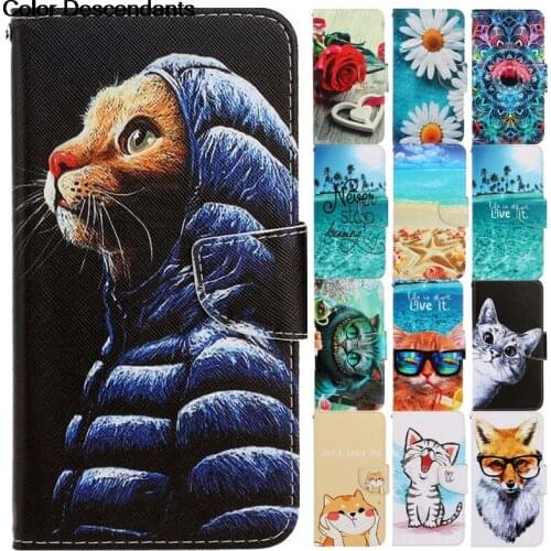 For Samsung Case Galaxy Note10 Lite Leather Phone Cover Note 10 Lite 10Lite 20 Ultra Cartoon Dog Cat Pattern Wallet Flip case