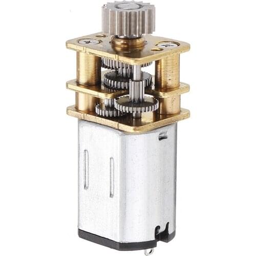 DC 12V 67RPM Cutting Gear Metal Gearbox Micro Gear Motor For 3D Drawing Pen 12mm Gearbox N20 Geared Motor With Wire Cutting