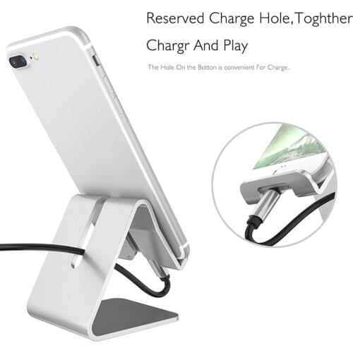Phone Holder Stand Moblie Phone Support For iPhone Xiaomi Samsung Huawei Tablet Holder Desk Cell Phone Holder Stand
