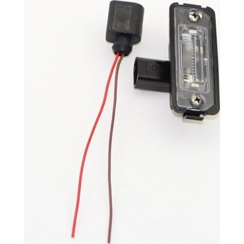 OEM Original Signal Licence lamp & plug For PoloVW Golf MK7 Passat B7 Scirocco Amarok New Beetle 35D 943 021 A 35D943021A