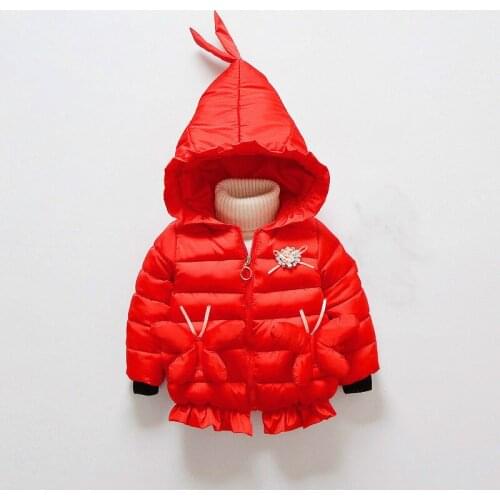 Winter Coat Kids Girl Boys Winter Jacket Toddler Autumn Winter Cotton Hooded Coat Cloak Jacket Thick Warm Clothes Treeshipping