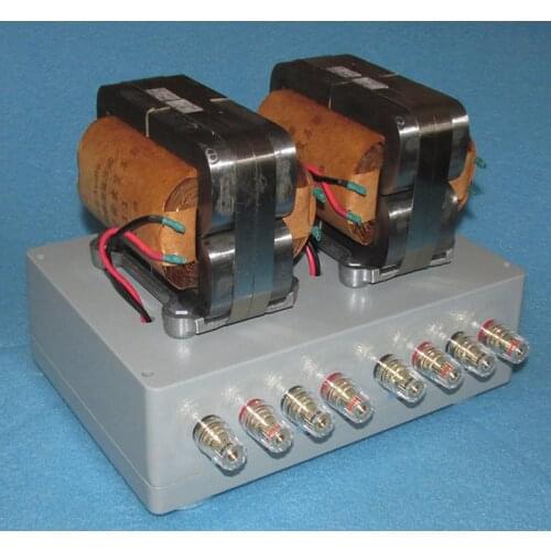 Powerful soundproof isolated power amplifier, output transformer power is 100W, frequency response: 15Hz-28KHZ-3dB