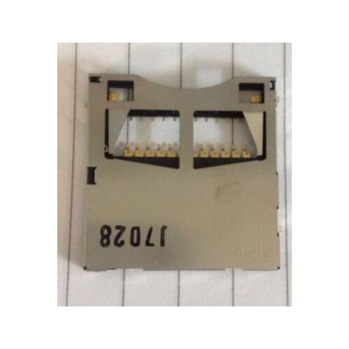 SD Memory Card Guide Slot Assembly Replacement For Panasonic lx2 LX3 LX5 MDH1 FZ18 card slots