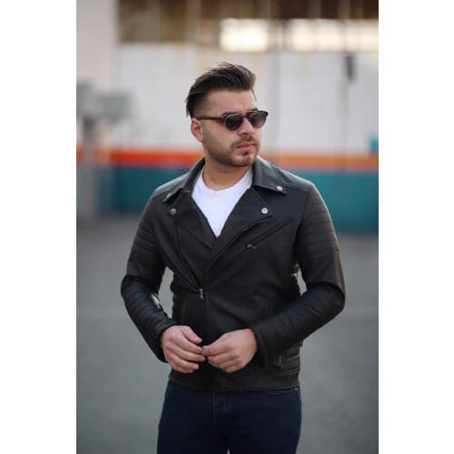 OHEPMODA Mens Biker Jackets