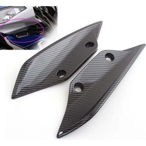 Motorcycle Front Fender Spoiler Wing Fairing Panel Cover Case Side Wing For BMW S1000RR 2009 - 2014 S1000RR S1000 RR