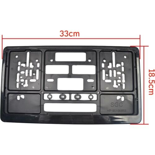 Professional supply of European license plate frame, ABS license plate box, foreign trade license plate box