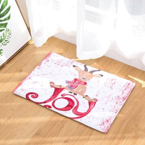 The Elk Floor Mats Living Rooms Anti-slip Carpet for Bedroom Kitchen Bathroom Rug Welcome Mats for Front Door
