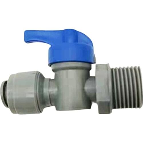 DUOTIGHT - 9.5MM (3/8) X 1/2INCH MALE BALL VALVE