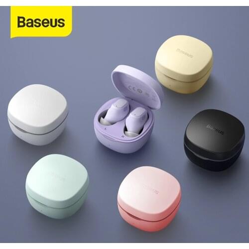 Baseus WM01 TWS Bluetooth Earphones Stereo Wireless 5.0 Bluetooth Headphones Touch Control Noise Cancelling Gaming Headset