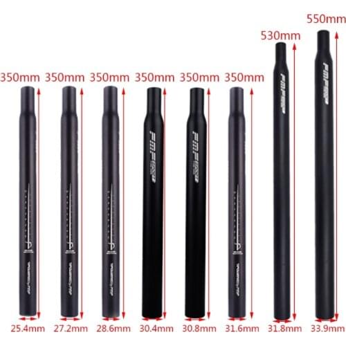 F2TC Bicycle Seatpost 25.4/27.2/28.6/30.4/30.8/31.6/31.8/33.9mm Aluminum Alloy MTB Folding Bike Seat Post Tube Cycling Parts