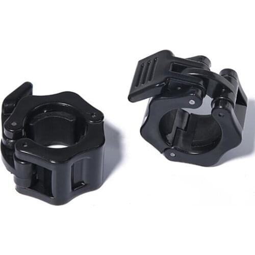 1 Pair 30mm Spinlock Collars Barbell Collar Lock Dumbell Clips Clamp Weight lifting Bar Gym Dumbbell Fitness Body Building