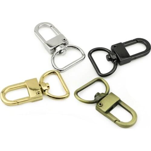 16/19mm Bag Clasps Lobster Swivel Trigger Clips Snap Hook For Strapping For DIY Accessories Keychain Parts