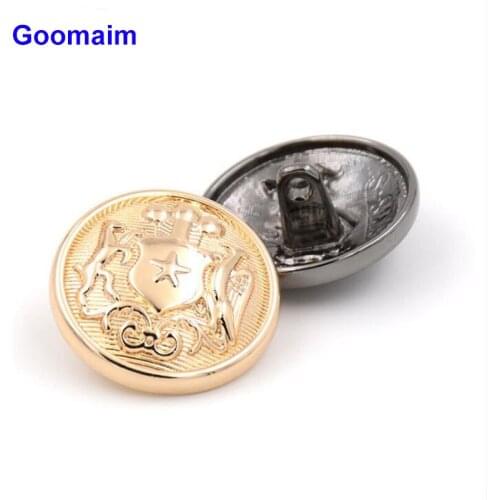 100pcs fashion alloy button sewing jeans metal braces buttons for ladies dresses cute sewing buttons for mens jeans