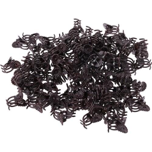 100Pcs Orchid Daisy Clips Garden Flower Plant Vine Support Clips Keep Plant Neat