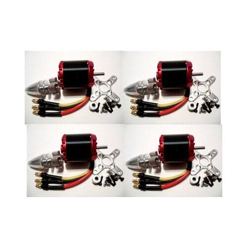 4X N2830/2212 1000KV 270W 2-4S Brushless Motor Quad-Hexa copter Free soldering