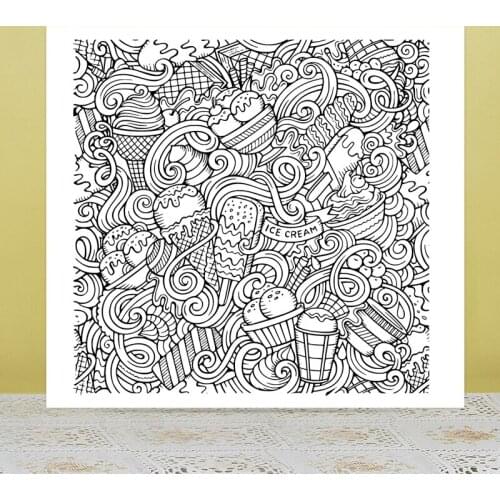 AZSG Enjoy delicious Clear Stamps For DIY Scrapbooking/Card Making/Album Decorative Rubber Stamp Crafts