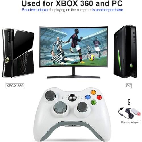 Wireless Bluetooth Controller For Xbox 360 Gamepad Joystick For X box 360 Jogos Controle Win7/8/10 PC Game Joypad