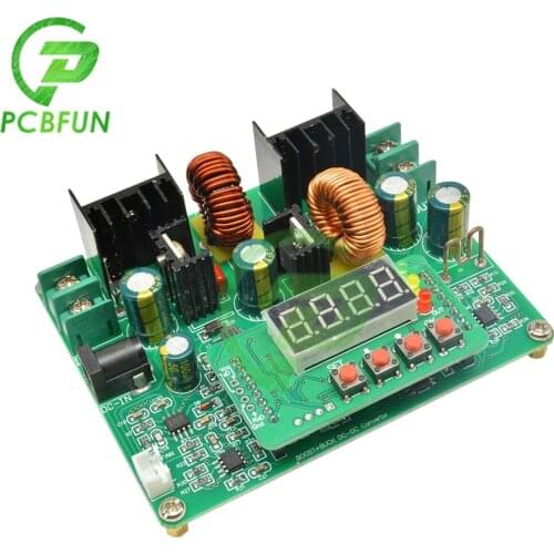 1pcs DC-DC 38V 6A Digital LED Display Boost Module Voltage Step-up Step-down Power Module Boost Buck Converter Transformer Board