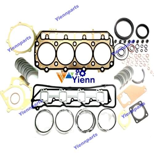 For Yanmar 41R18N 41R18T Overhaul Re-ring Kit 15894850 Head gasket 15894875 Ingersolland air compressor P185WIR 41R18N engine
