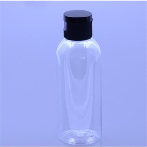 Free shipping New style 10ps High Quality, Empty,plastic bottle,body wash Travel,80ml lotion refillable bottle with flip cap