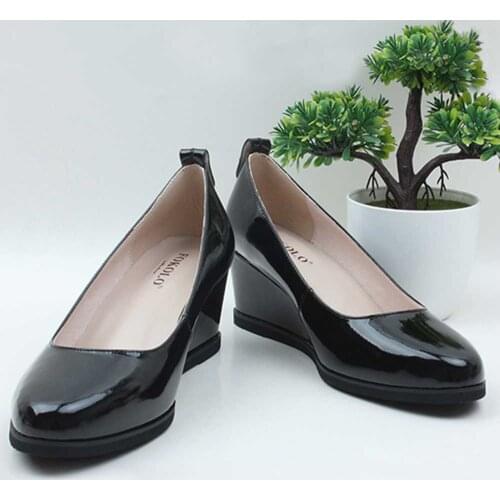 FOKOLO Womens High-heeled Shoes