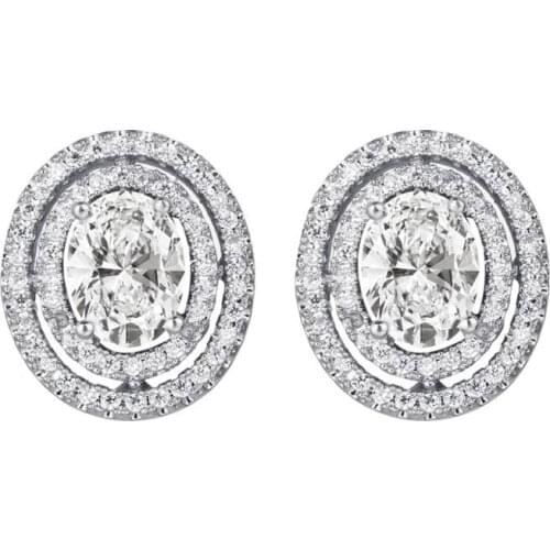 Bettyue Classic Round Appearance Stud Earring With High Quality Zirconia For Women Elegant Jewelry Party Fashion Ornament