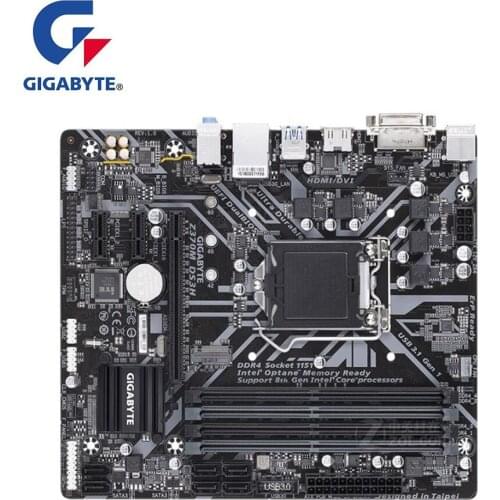 For Gigabyte GA Z370M DS3H Motherboard LGA 1151 Z370 Used Desktop Mainboard M.2 nvme PCI-E X16