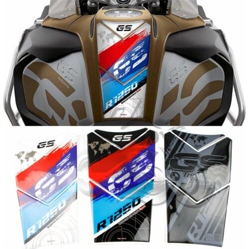 Fit for R1250GS ADV Adventure 2018 2019 2020 2021 3D Resin Sticker Motorcycle Gas Tank Pad Protector Protection Decals R1250 GS