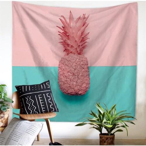 Wall Tapestry Multipurpose Cactus Print Background Cloth Beach Towel Home Accessories for Bedroom