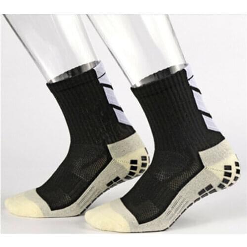 7 Colors New Football Socks Anti Slip Soccer Socks Men Sports Socks Good Quality Cotton Calcetines The Same Type As The Trusox