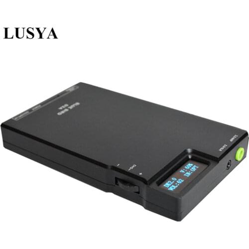 Lusya OPA2604 Portable decoding amp OTG computer sound card dual ES9018 HiFi sound quality coaxial fiber decoding T0132