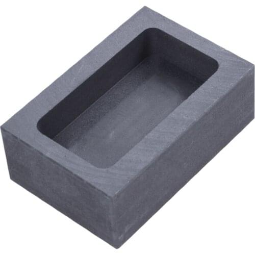 Pure Graphite Crucible Ingot Mold Oven Fusion Cast Melting Gold Silver Platinum