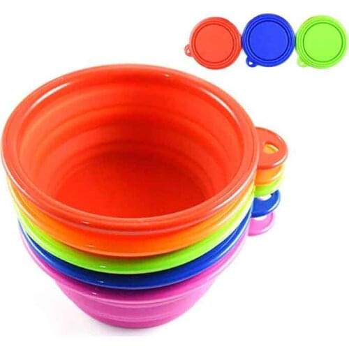 Outdoor Product Silicone Foldable Dog Bowl Travel Clothing Portable Bowl For Pet Feeder Utensils Small Mudium Accessories